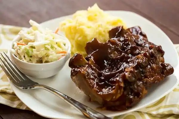 Crock-Pot BBQ Ribs - The easiest, most flavorful ribs you'll ever make at home! | #slowcooker #recipe
