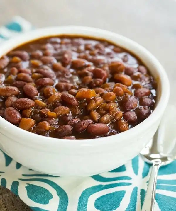Slow Cooker Root Beer Baked Beans