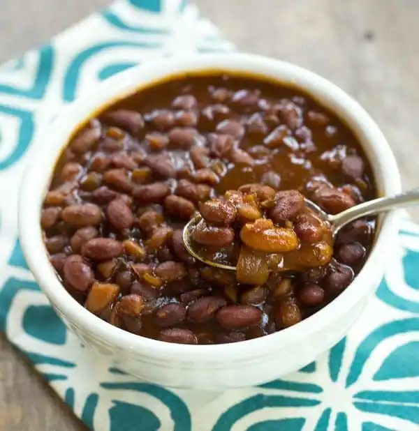Slow Cooker Root Beer Baked Beans