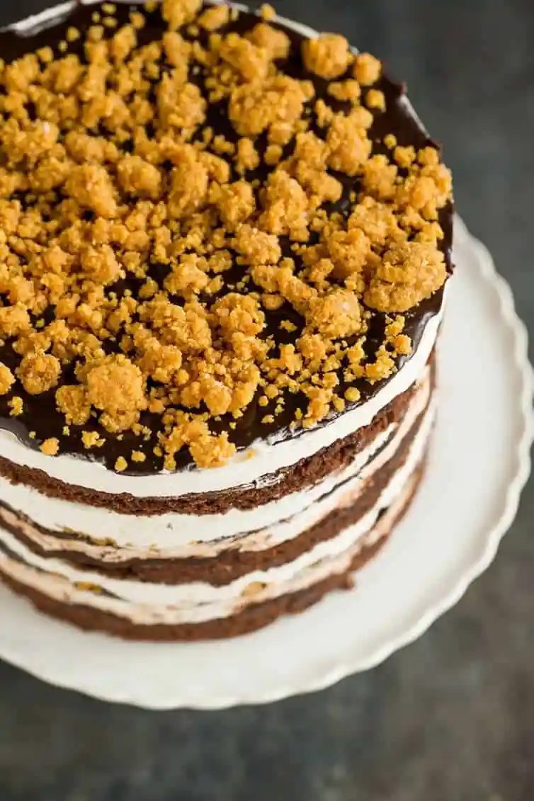 S’mores Layer Cake (Milk Bar style!)