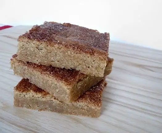 Snickerdoodle Blondies
