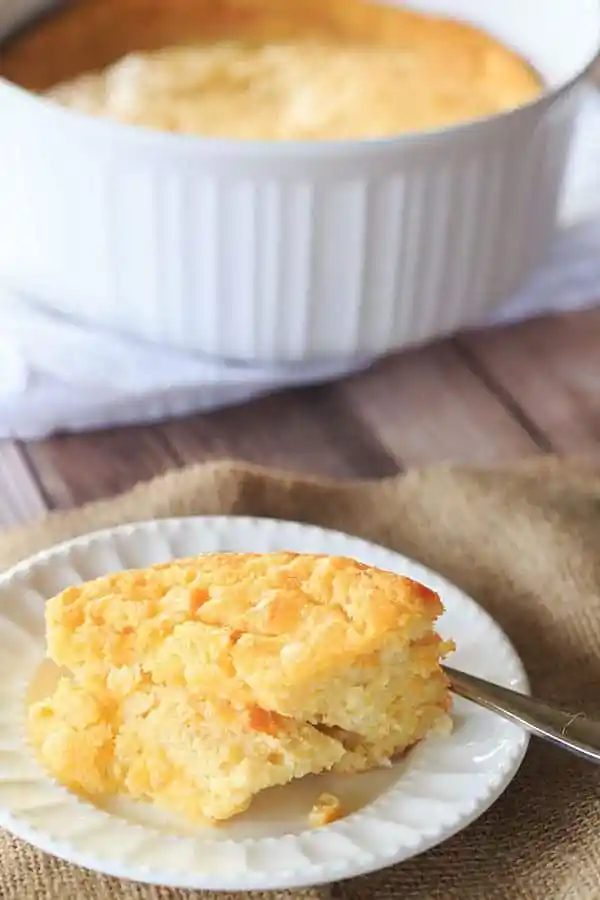 Sweet Corn Spoon Bread
