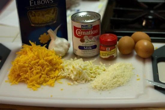 Three-Cheese Baked Macaroni & Cheese
