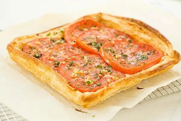 Tomato Mozzarella Tart