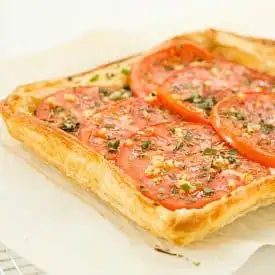 Tomato Mozzarella Tart