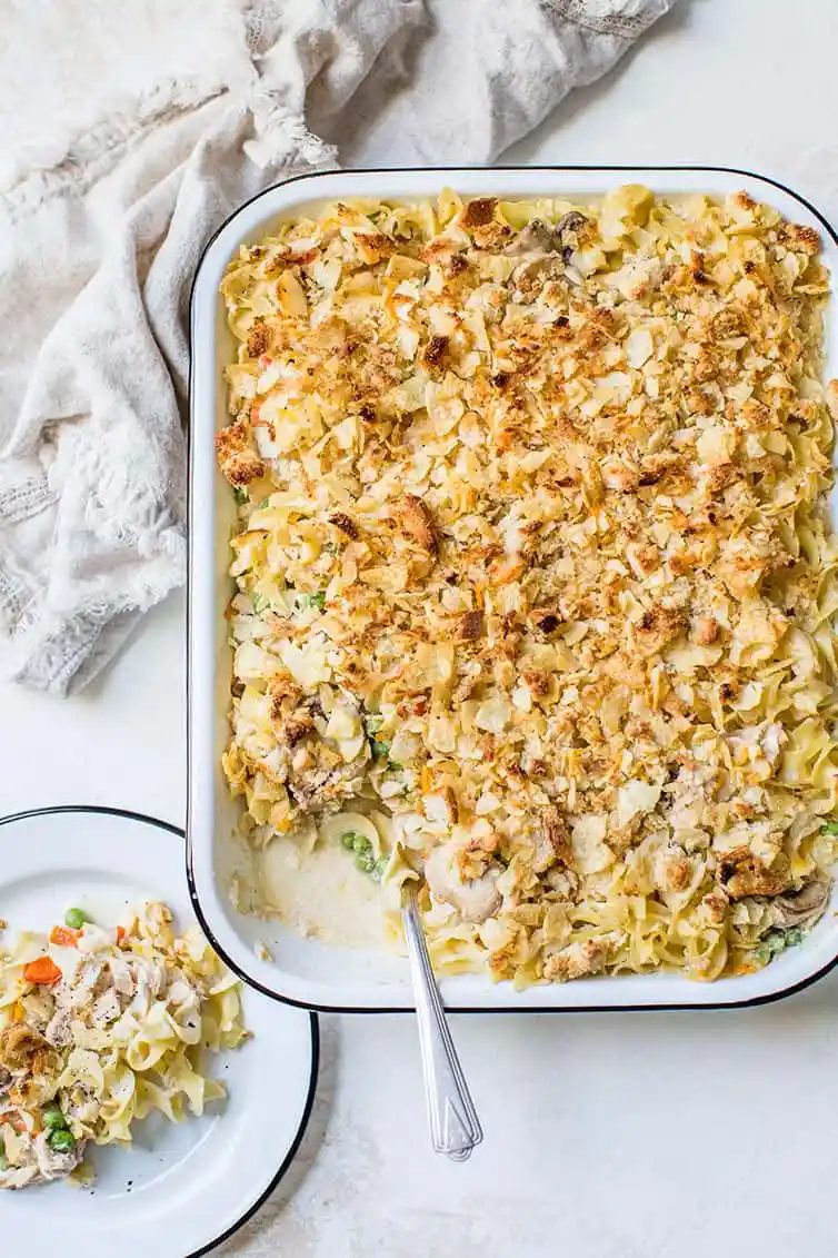 Tuna Noodle Casserole (From Scratch!)