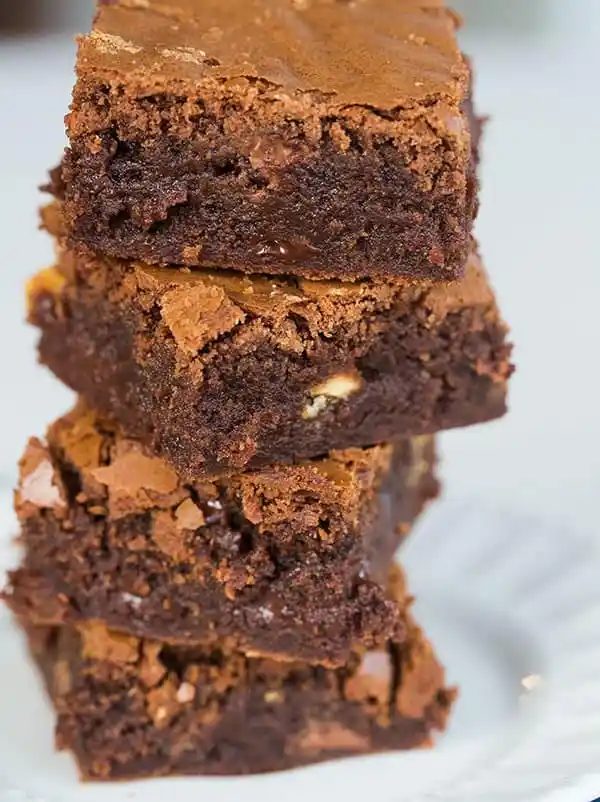 Triple Chocolate Chip Brownies