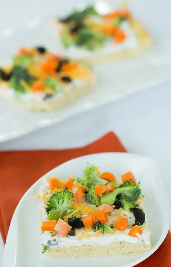 Veggie Pizza Appetizer