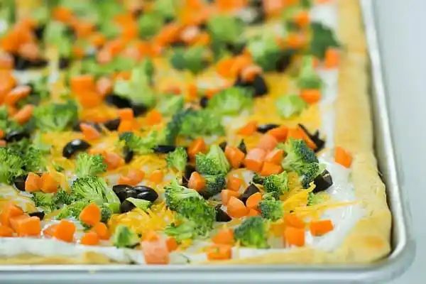 Veggie Pizza Appetizer