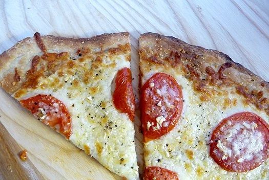 White Sicilian Pizza plus Flaky, Pastry-Style Crust