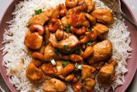 Savory Cashew Chicken