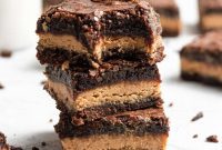 Peanut Butter Chocolate Swirl Brownies