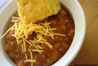 Homemade Wendys Style Chili