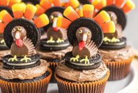 Festive Turkey Cupcake Delights