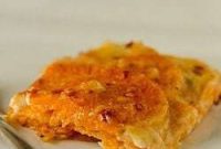 Golden Sweet Potato Gratin with Gruyère