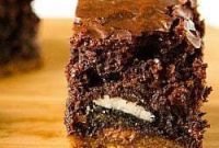 Chocolate Chip Cookie and Oreo Fudge Brownie Bars