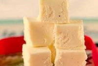 Velvet Eggnog Fudge