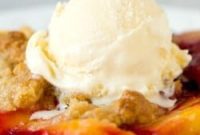 Warm Peach & Blueberry Bliss