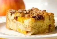 Sweet Peach Coffee Cake