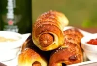 Twisted Pretzel Franks