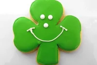 Pot O’ Gold Shamrock Cookies