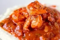 Southern Creole Shrimp and Grits
