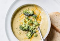 Creamy Broccoli Cheddar Soup