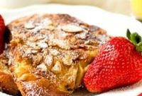Decadent Cinnamon Almond French Toast