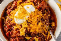 Hearty Homemade Beef Chili