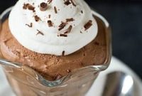 Indulgent Dark Chocolate Mousse
