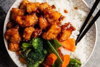 Perfectly Crispy Sweet and Tangy Chicken