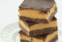 Decadent Peanut Butter Nanaimo Bars