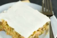 Wholesome Carrot Zucchini Spiced Bars with Dreamy Cream Cheese Swirl