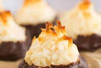 Heavenly Chocolate Coconut Macaroons