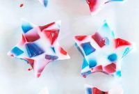 Stained Glass Jello Stars
