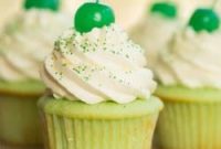 Green Velvet Mint Cupcakes