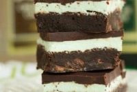 Emerald Mint Brownies