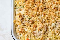 The Ultimate Homemade Tuna Noodle Casserole