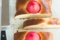 Golden Tsoureki Greek Easters Sweet Tradition