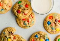Irresistibly Soft and Chewy M&M Cookies