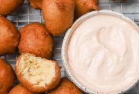 Crispy Hush Puppies with Fiery Dipping Sauce