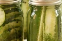 Fresh Fridge Dill Pickles in a Flash