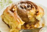 Sticky Salted Caramel Apple Cinnamon Swirls