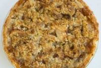 Maple Apple Walnut Crumble Pie