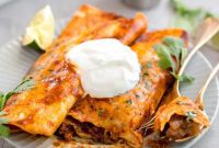 Irresistible Shredded Beef Enchiladas
