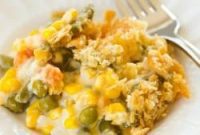 Aunt Vicki Harvest Corn and Garden Bake