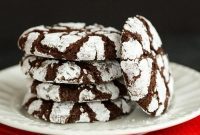 Snow-Dusted Chocolate Cookies