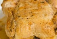 Perfectly Tender Slow Cooker Whole Chicken