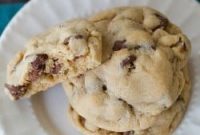 Perfectly Soft and Chewy Peanut Butter Chocolate Chip Cookies
