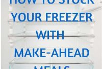 Mastering Freezer Stocking for Effortless Meals